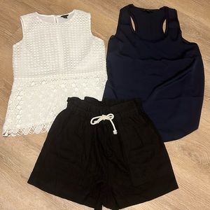 Tank tops and short